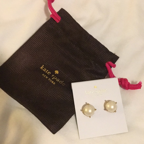 Kate Spade Pearl Earrings - Picture 1 of 3